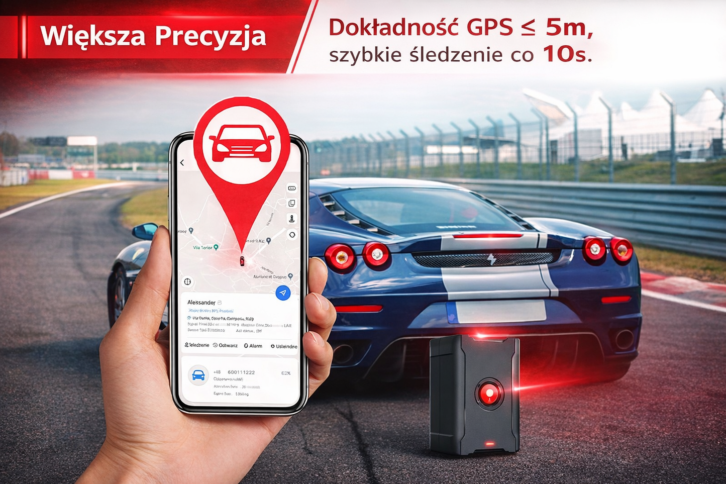 NamiarBox™ – Globalny lokalizator GPS z magnetycznym montażem